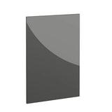 Henley, Slab Door, 895 x 597mm (H x W) – High Gloss Dust Grey