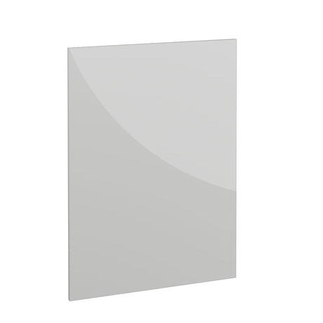 Henley, 910 x 650 x 18mm Base End Panel (H x W) – High Gloss White