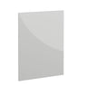 Henley, 910 x 650 x 18mm Base End Panel (H x W) – High Gloss White
