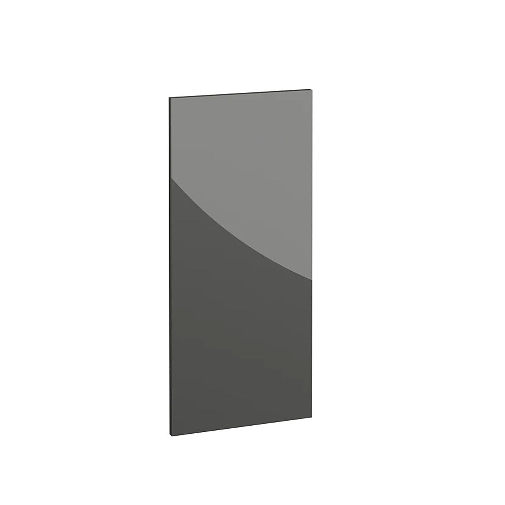 Henley, 780 x 355 x 18mm Wall End Panel (H x W) – High Gloss Dust Grey
