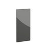 Henley, 964 x 355 x 18mm Tall Wall End Panel (H x W) – High Gloss Dust Grey