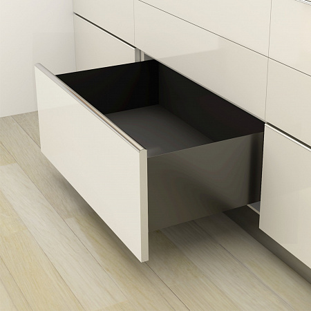 Deep Drawer Box Ultra Slim, 159mm High Sides Soft-Close Deep Pan Drawer Box, (W) 300-1 ...