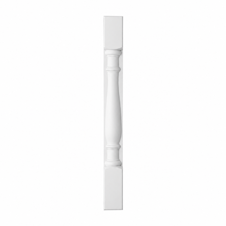 Cotswold, Barrel Pilaster, 960 x 100mm (H x W) – Super Matt White