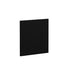 Mayfair, Slab Door, 570 x 497mm (H x W) – Super Matt Black