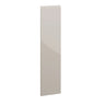 Milano, Handleless J Pull Door, 1245 x 297mm (H x W) – High Gloss Cashmere