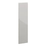 Milano, Handleless J Pull Door, 1245 x 297mm (H x W) – High Gloss Dove Grey