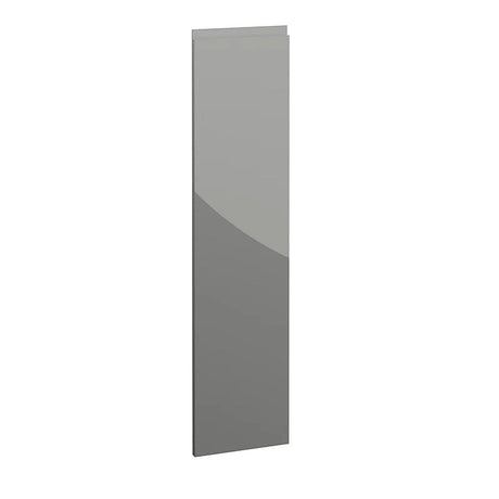 Milano, Handleless J Pull Door, 1245 x 297mm (H x W) – High Gloss Dust Grey