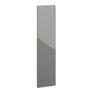 Milano, Handleless J Pull Door, 1245 x 297mm (H x W) – High Gloss Dust Grey