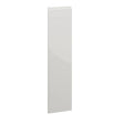 Milano, Handleless J Pull Door, 1245 x 297mm (H x W) – High Gloss White