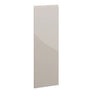 Milano, Handleless J Pull Door, 1245 x 397mm (H x W) – High Gloss Cashmere
