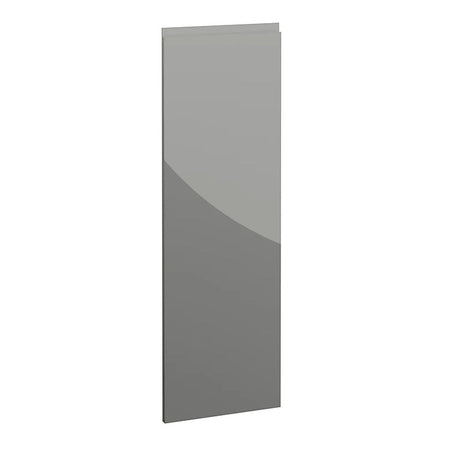 Milano, Handleless J Pull Door, 1245 x 397mm (H x W) – High Gloss Dust Grey