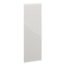 Milano, Handleless J Pull Door, 1245 x 397mm (H x W) – High Gloss White