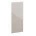 Milano, Handleless J Pull Door, 1245 x 497mm (H x W) – High Gloss Cashmere
