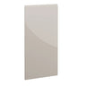 Milano, Handleless J Pull Door, 1245 x 597mm (H x W) – High Gloss Cashmere