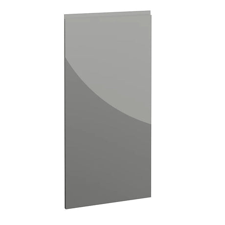 Milano, Handleless J Pull Door, 1965 x 597mm (H x W) – High Gloss Dust Grey