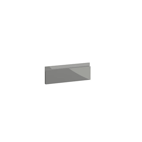 Milano, Handleless J Pull Drawer, 140 x 397mm (H x W) – High Gloss Dust Grey