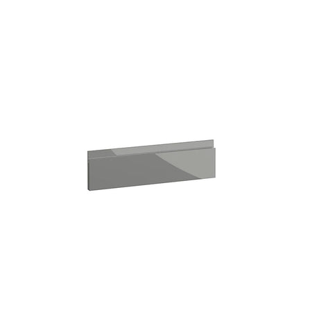 Milano, Handleless J Pull Drawer, 140 x 497mm (H x W) – High Gloss Dust Grey