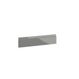 Milano, Handleless J Pull Drawer, 140 x 597mm (H x W) – High Gloss Dust Grey