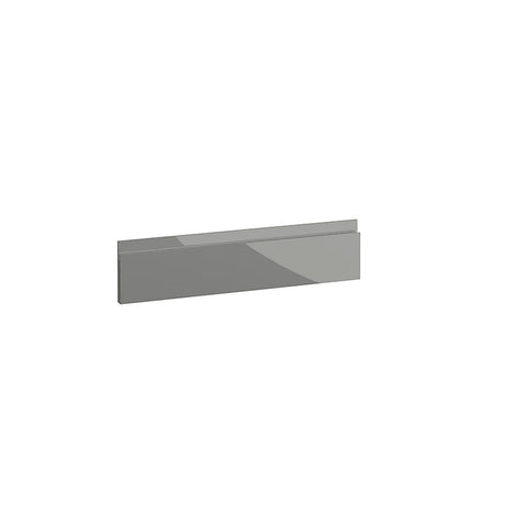Milano, Handleless J Pull Drawer, 140 x 597mm (H x W) – High Gloss Dust Grey
