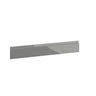 Milano, Handleless J Pull Drawer, 140 x 897mm (H x W) – High Gloss Dust Grey