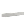 Milano, Handleless J Pull Drawer, 140 x 997mm (H x W) – High Gloss Dove Grey