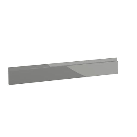 Milano, Handleless J Pull Drawer, 140 x 997mm (H x W) – High Gloss Dust Grey