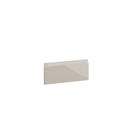 Milano, Handleless J Pull Drawer, 175 x 397mm (H x W) – High Gloss Cashmere