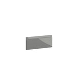 Milano, Handleless J Pull Drawer, 175 x 397mm (H x W) – High Gloss Dust Grey