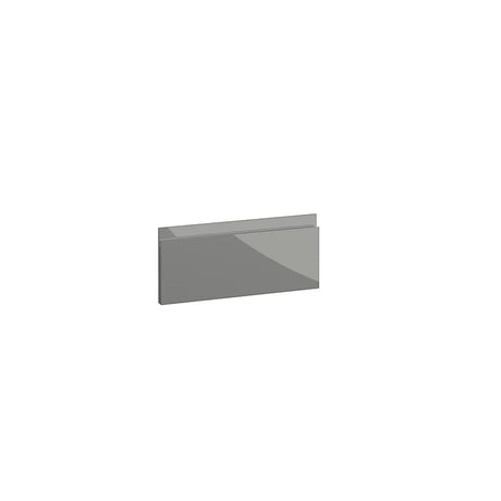 Milano, Handleless J Pull Drawer, 175 x 397mm (H x W) – High Gloss Dust Grey