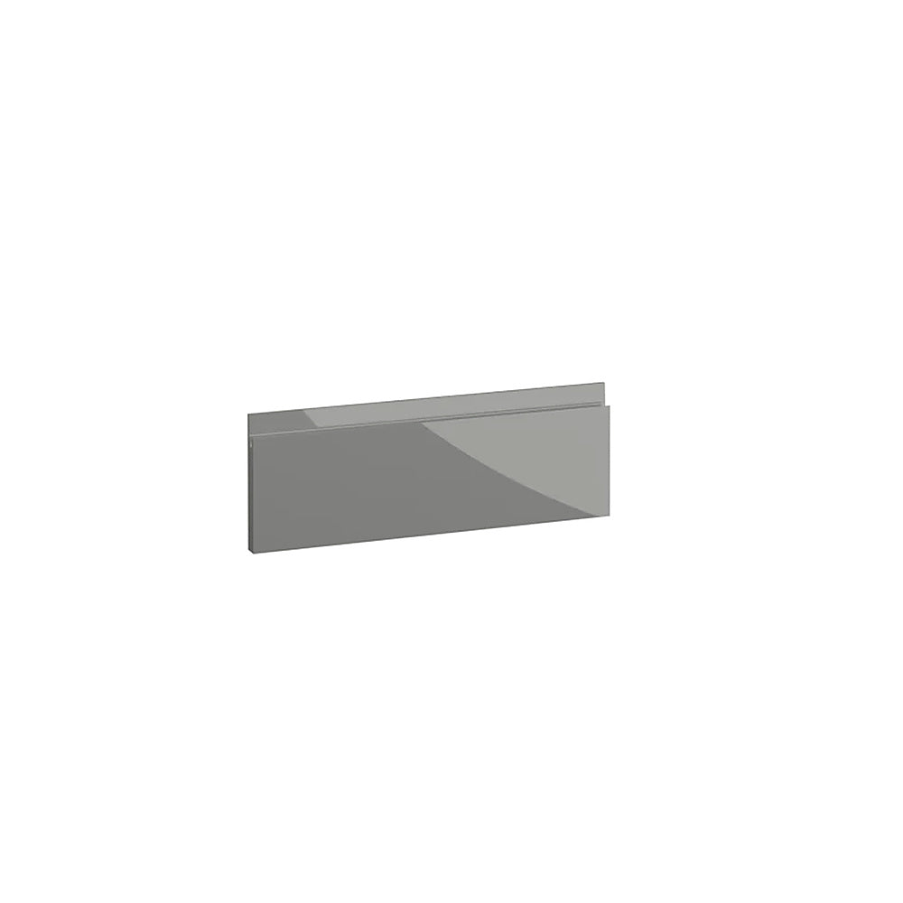 Milano, Handleless J Pull Drawer, 175 x 497mm (H x W) – High Gloss Dust Grey