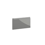 Milano, Handleless J Pull Drawer, 283 x 497mm (H x W) – High Gloss Dust Grey