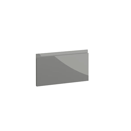 Milano, Handleless J Pull Drawer, 283 x 497mm (H x W) – High Gloss Dust Grey