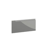 Milano, Handleless J Pull Drawer, 283 x 597mm (H x W) – High Gloss Dust Grey