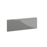 Milano, Handleless J Pull Drawer, 283 x 797mm (H x W) – High Gloss Dust Grey