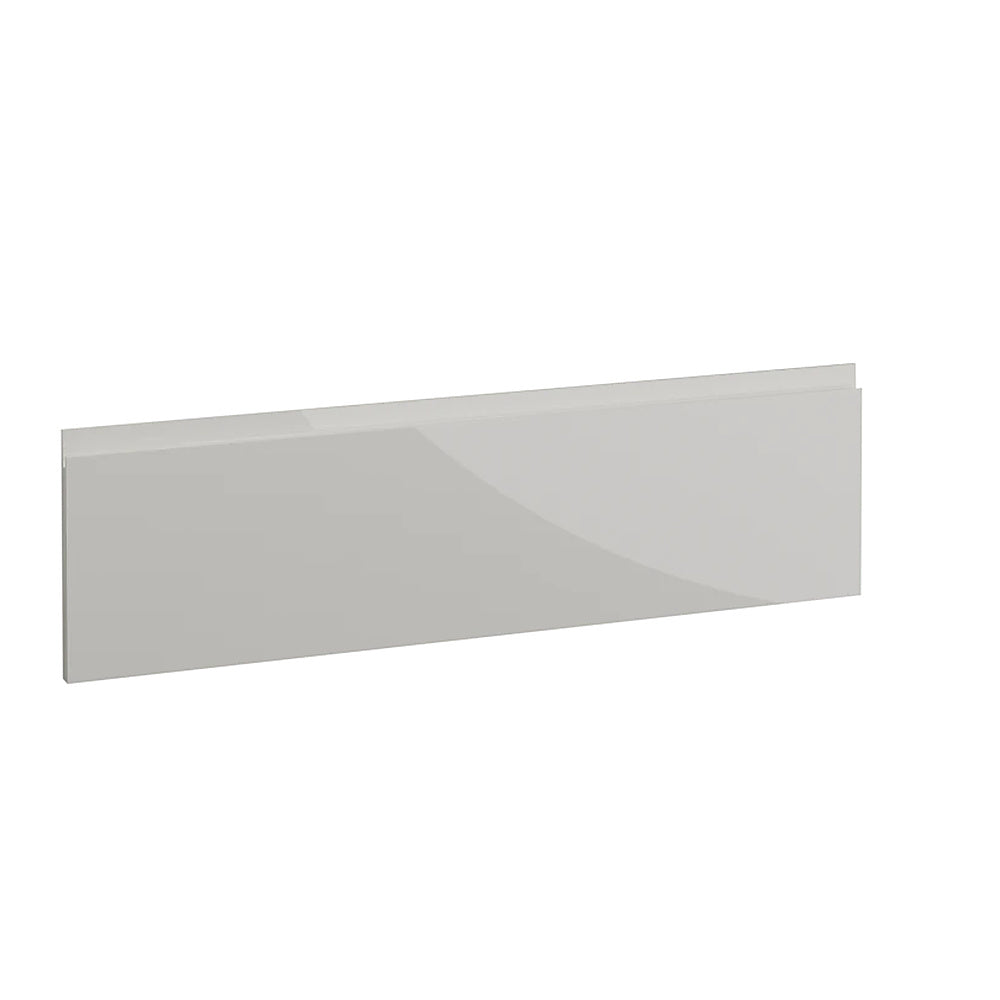 Milano, Handleless J Pull Drawer, 283 x 997mm (H x W) – High Gloss Dove Grey