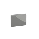 Milano, Handleless J Pull Drawer, 355 x 497mm (H x W) – High Gloss Dust Grey