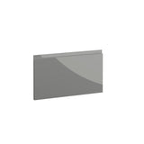 Milano, Handleless J Pull Drawer, 355 x 597mm (H x W) – High Gloss Dust Grey