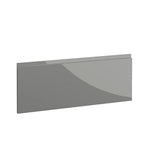 Milano, Handleless J Pull Drawer, 355 x 897mm (H x W) – High Gloss Dust Grey