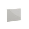 Milano, Handleless J Pull Door, 495 x 597mm (H x W) – High Gloss Dove Grey