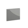 Milano, Handleless J Pull Door, 495 x 597mm (H x W) – High Gloss Dust Grey