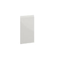 Milano, Handleless J Pull Door, 570 x 297mm (H x W) – High Gloss White