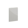 Milano, Handleless J Pull Door, 570 x 397mm (H x W) – High Gloss Dove Grey