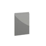 Milano, Handleless J Pull Door, 570 x 397mm (H x W) – High Gloss Dust Grey