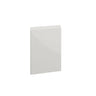 Milano, Handleless J Pull Door, 570 x 397mm (H x W) – High Gloss White