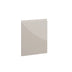 Milano, Handleless J Pull Door, 570 x 447mm (H x W) – High Gloss Cashmere