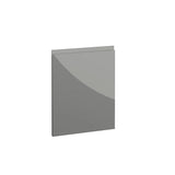 Milano, Handleless J Pull Door, 570 x 447mm (H x W) – High Gloss Dust Grey