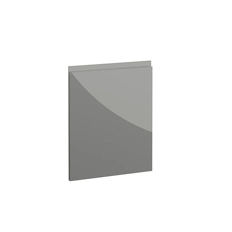 Milano, Handleless J Pull Door, 570 x 447mm (H x W) – High Gloss Dust Grey
