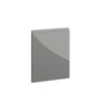 Milano, Handleless J Pull Door, 570 x 447mm (H x W) – High Gloss Dust Grey