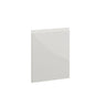 Milano, Handleless J Pull Door, 570 x 447mm (H x W) – High Gloss White