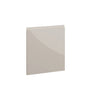 Milano, Handleless J Pull Door, 570 x 497mm (H x W) – High Gloss Cashmere